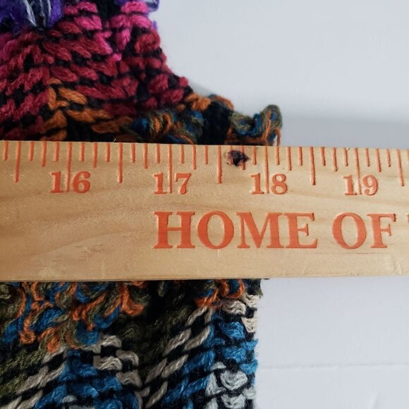 Soft Surroundings Taylor Textured Sweater Vest Multicolor Open Topper Missy One - Picture 8 of 9